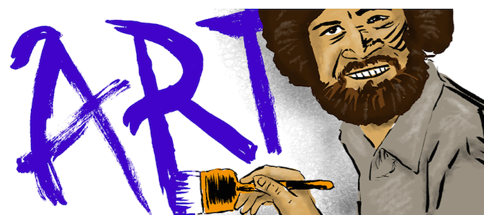 What Bob Ross Can Teach Us About Creativity as a Process in Content Marketing